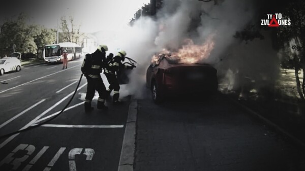 Svět v bezpečí - Dopady dopravních nehod: Popáleniny při požáru vozidla